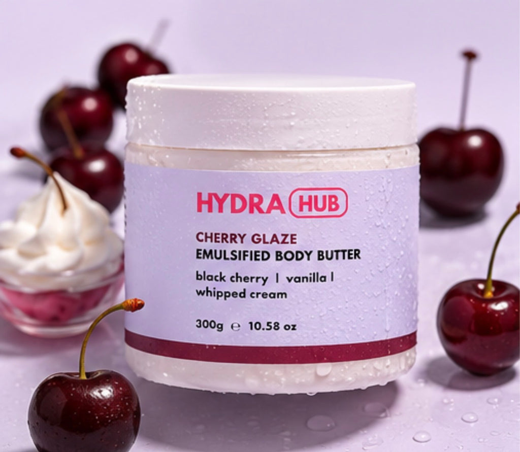🍒 Cherry Glaze Emulsified Body Butter — 300g
