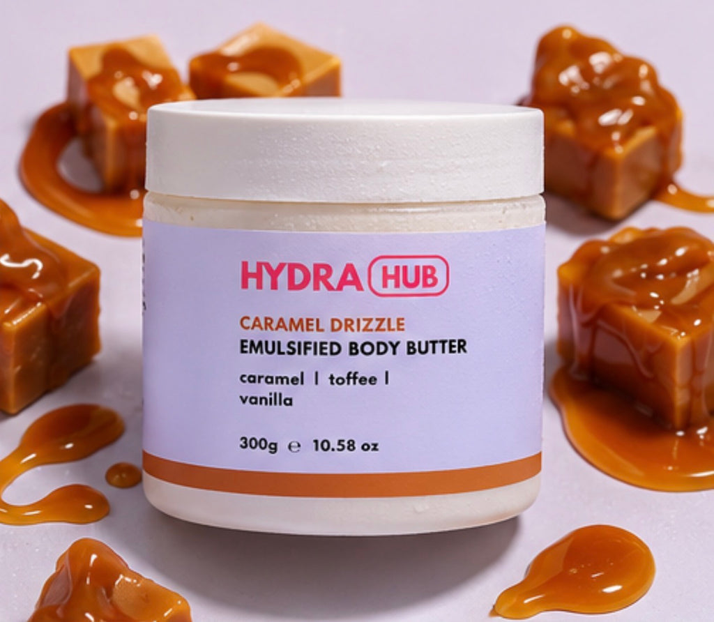 🍯 Caramel Drizzle Emulsified Body Butter — 300g