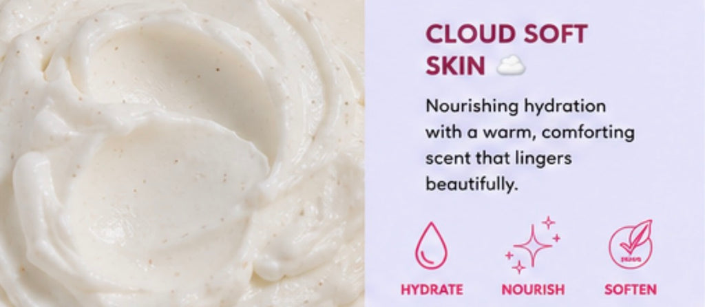 ☁️ Vanilla Cloud Emulsified Body Butter — 300g