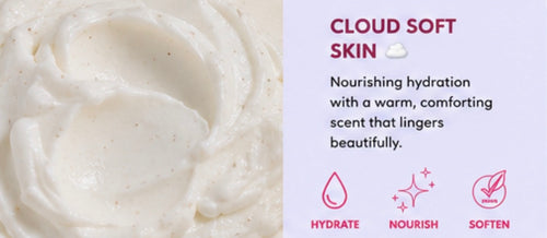 ☁️ Vanilla Cloud Emulsified Body Butter — 300g